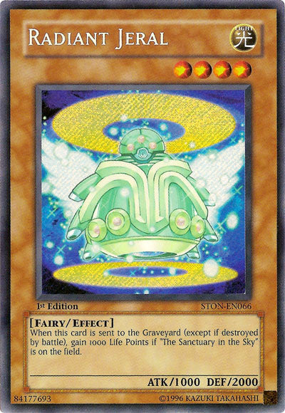 Radiant Jeral [STON-EN066] Secret Rare | Odin's Place