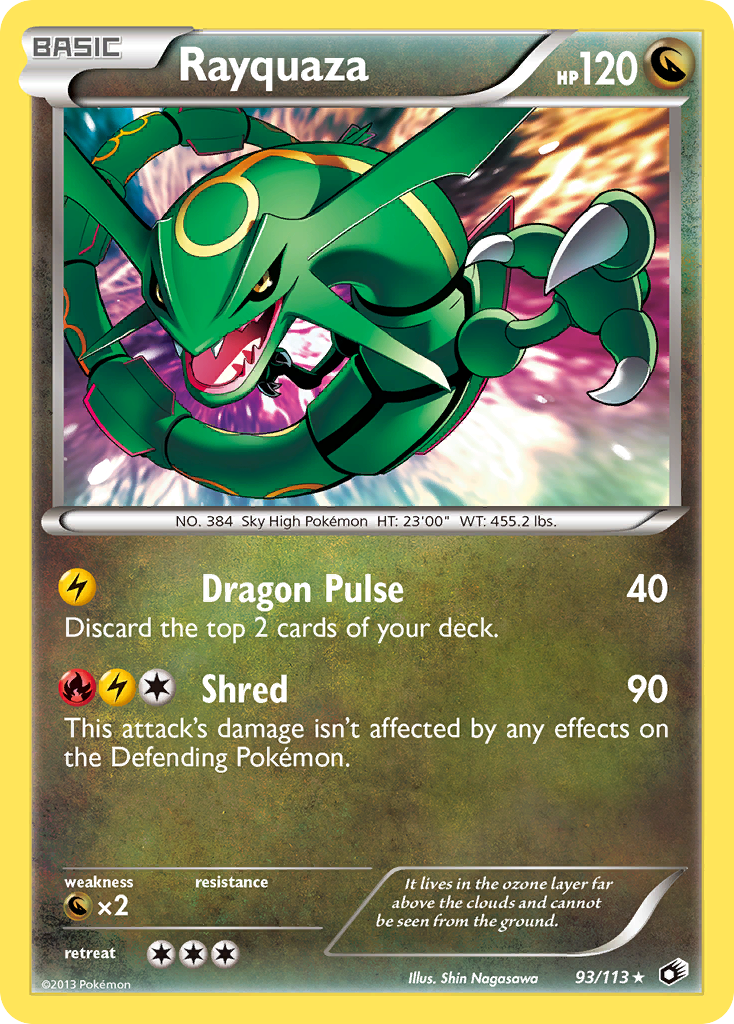 Rayquaza (93/113) [Black & White: Legendary Treasures] | Odin's Place