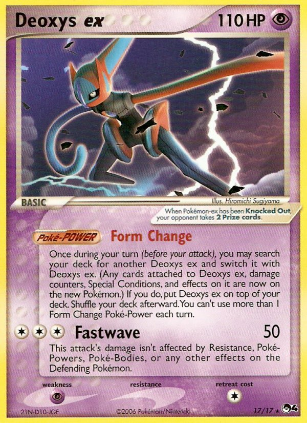 Deoxys ex (17/17) [POP Series 4] | Odin's Place