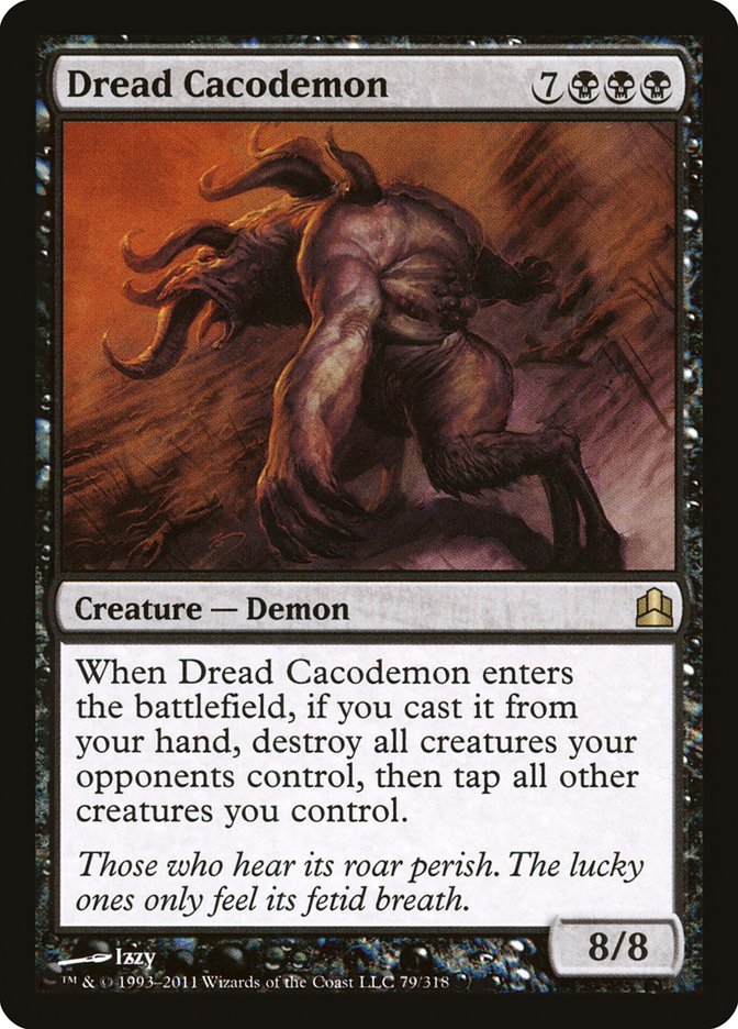 Dread Cacodemon (79) [Commander 2011] | Odin's Place