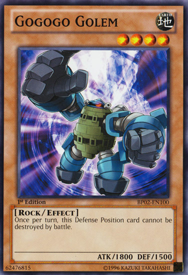 Gogogo Golem [BP02-EN100] Common | Odin's Place