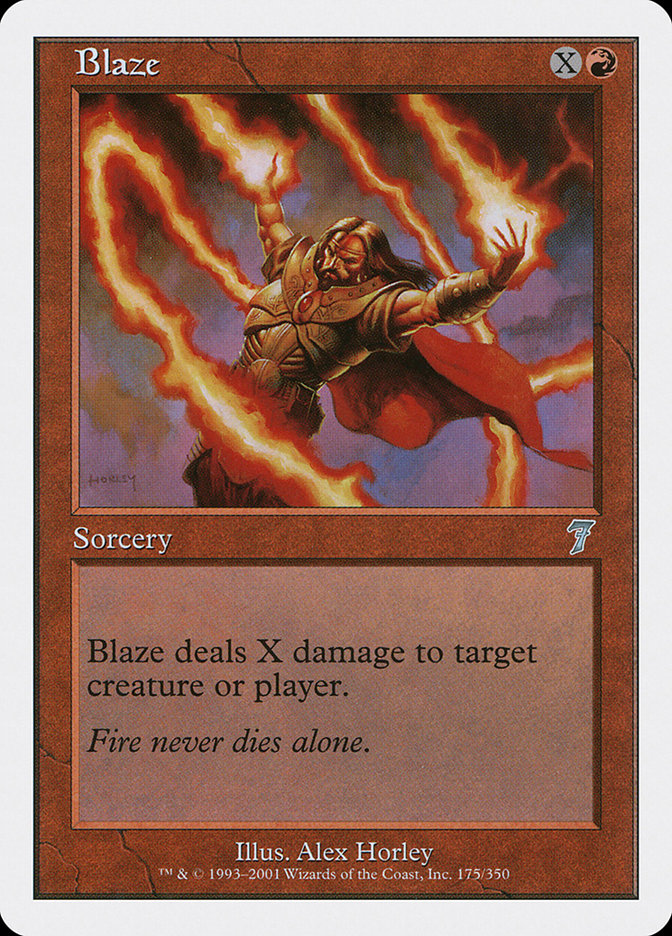 Blaze (175) [Seventh Edition] | Odin's Place