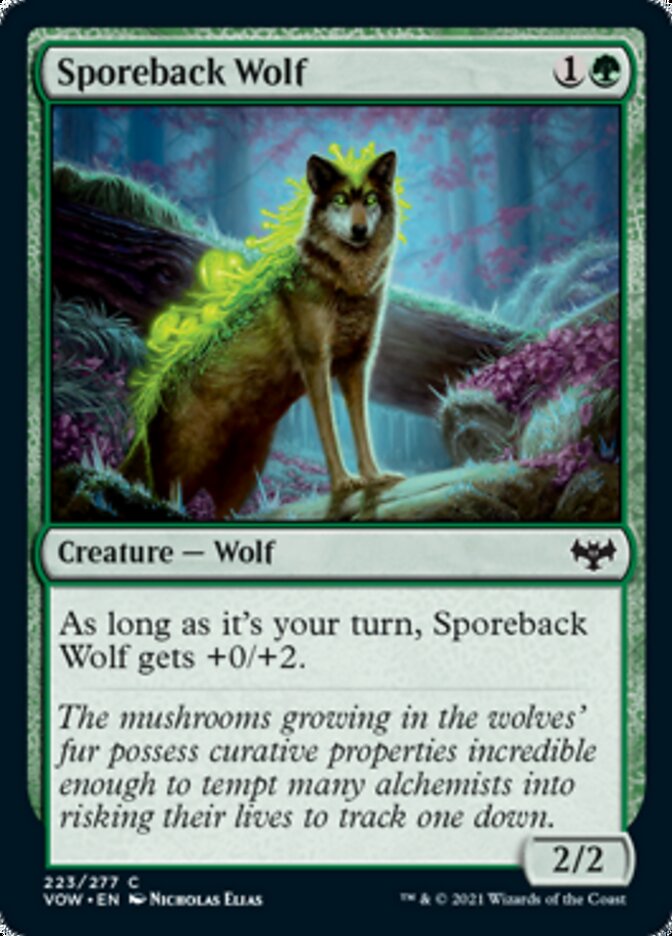 Sporeback Wolf [Innistrad: Crimson Vow] | Odin's Place