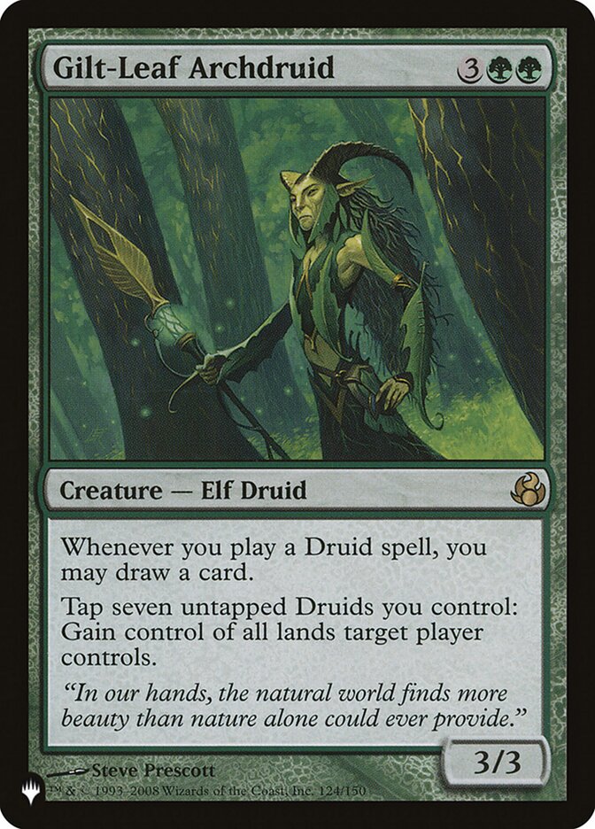 Gilt-Leaf Archdruid [The List] | Odin's Place