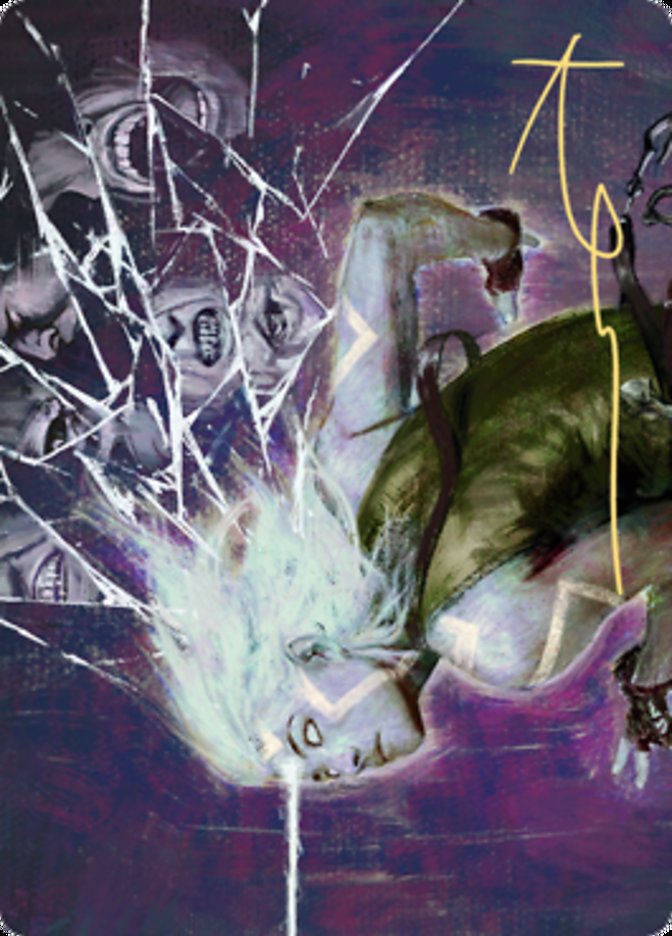 Anticognition Art Card (Gold-Stamped Signature) [Zendikar Rising Art Series] | Odin's Place