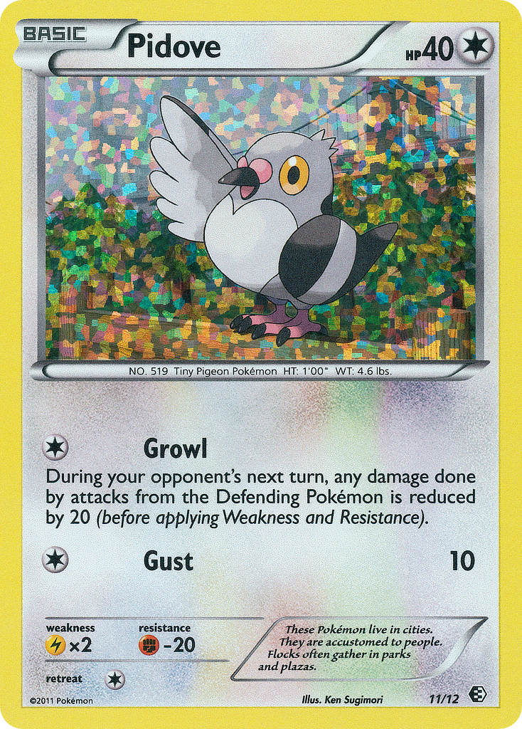 Pidove (11/12) [McDonald's Promos: 2011 Collection] | Odin's Place