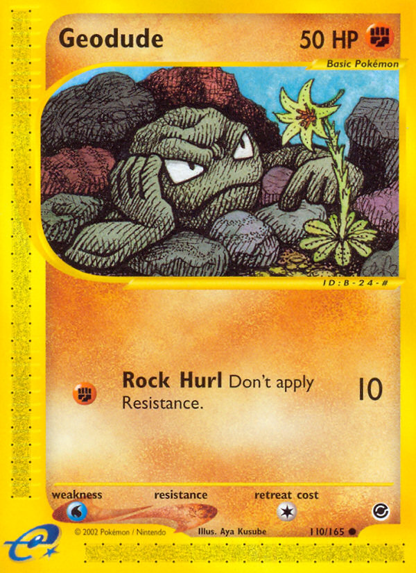 Geodude (110/165) [Expedition: Base Set] | Odin's Place