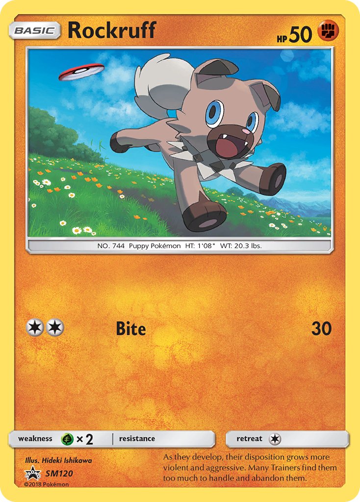Rockruff (SM120) [Sun & Moon: Black Star Promos] | Odin's Place