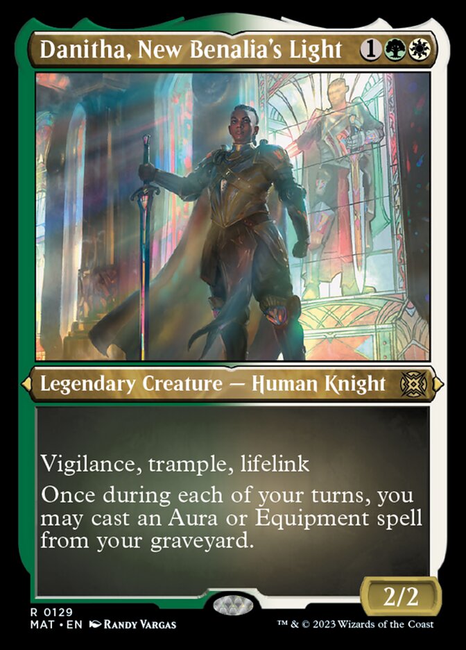 Danitha, New Benalia's Light (Foil Etched) [March of the Machine: The Aftermath] | Odin's Place