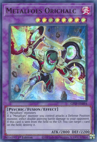 Metalfoes Orichalc [GFTP-EN094] Ultra Rare | Odin's Place