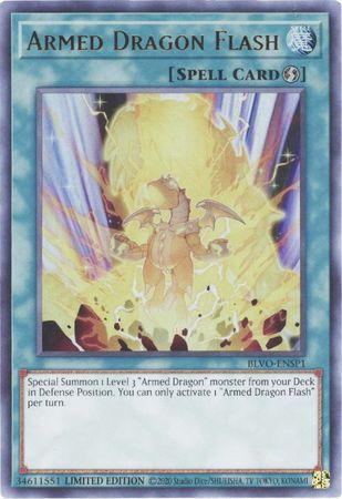 Armed Dragon Flash [BLVO-ENSP1] Ultra Rare | Odin's Place