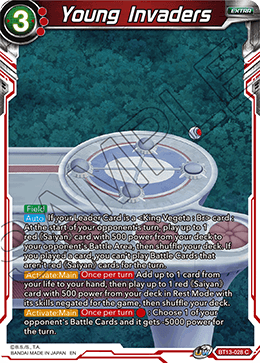 Young Invaders (Common) (BT13-028) [Supreme Rivalry] | Odin's Place