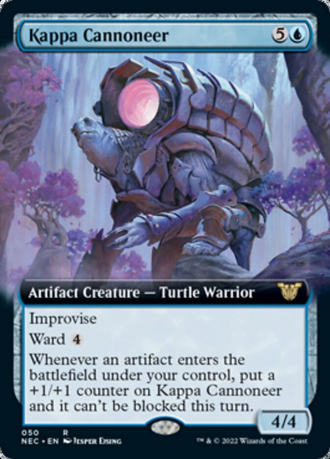 Kappa Cannoneer (Extended Art) [Kamigawa: Neon Dynasty Commander] | Odin's Place