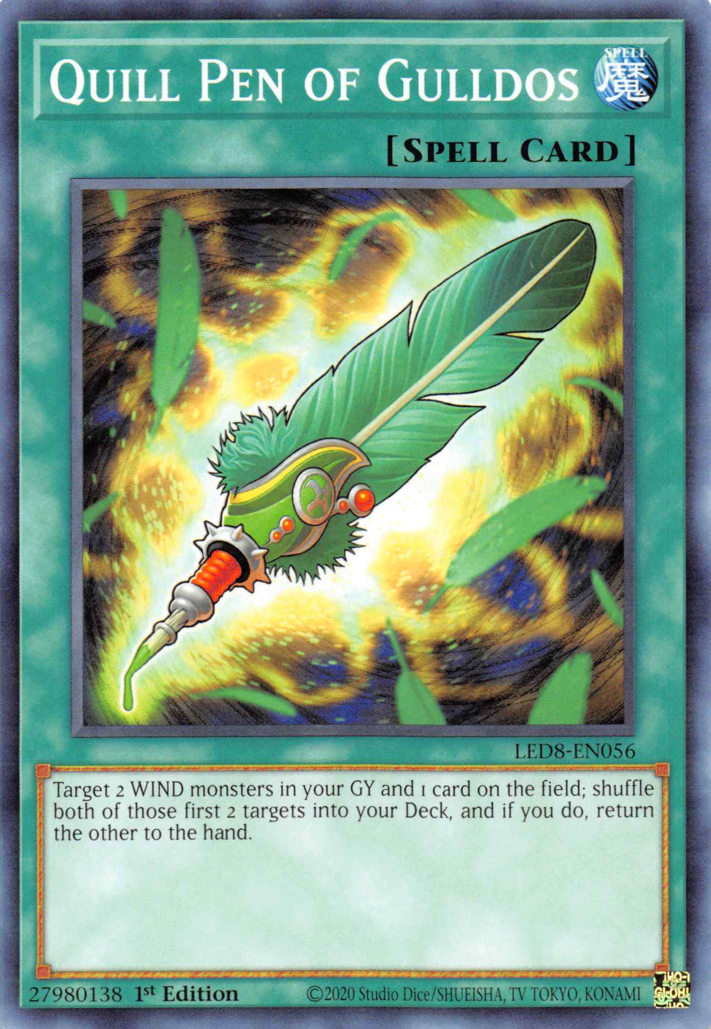 Quill Pen of Gulldos [LED8-EN056] Common | Odin's Place