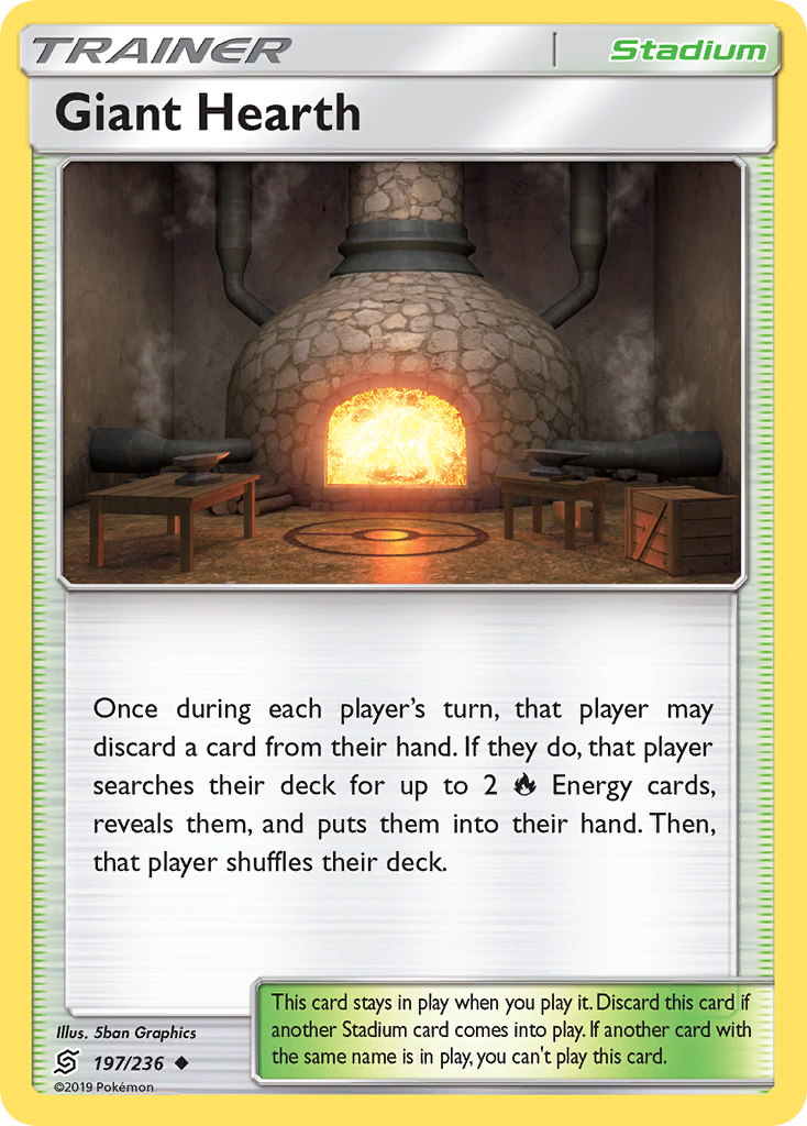 Giant Hearth (197/236) [Sun & Moon: Unified Minds] | Odin's Place