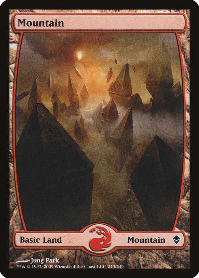 Mountain (243) [Zendikar] | Odin's Place
