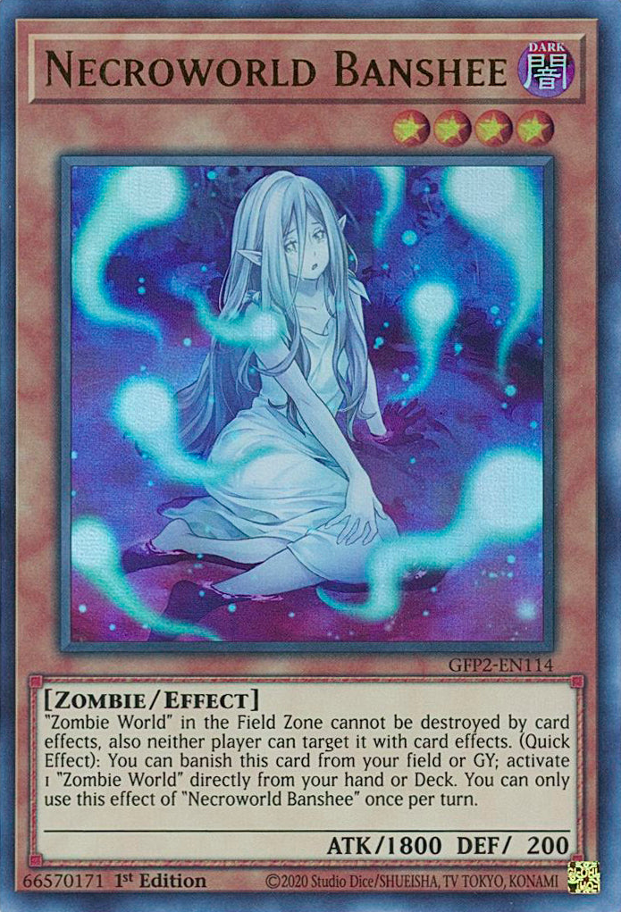Necroworld Banshee [GFP2-EN114] Ultra Rare | Odin's Place