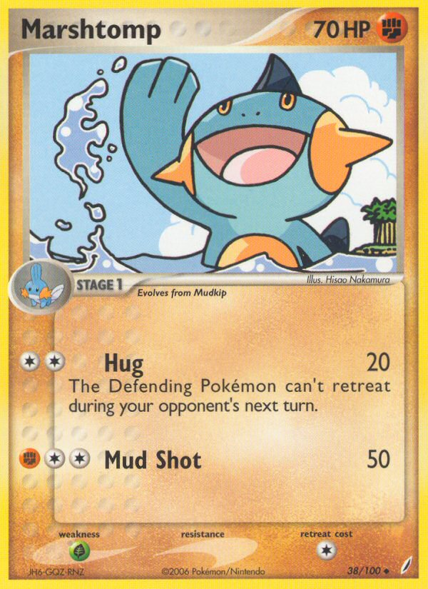 Marshtomp (38/100) [EX: Crystal Guardians] | Odin's Place