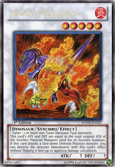 Jurrac Velphito [HA03-EN027] Secret Rare | Odin's Place