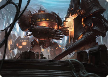 Autonomous Assembler Art Card [The Brothers' War Art Series] | Odin's Place