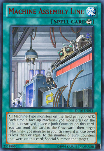 Machine Assembly Line (Red) [DL16-EN014] Rare | Odin's Place