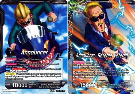 Announcer // Announcer, Referee Veteran (TB2-065) [World Martial Arts Tournament] | Odin's Place