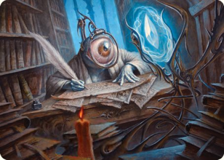 Unblinking Observer Art Card [Innistrad: Midnight Hunt Art Series] | Odin's Place
