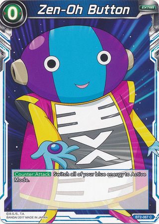 Zen-Oh Button (BT2-067) [Union Force] | Odin's Place