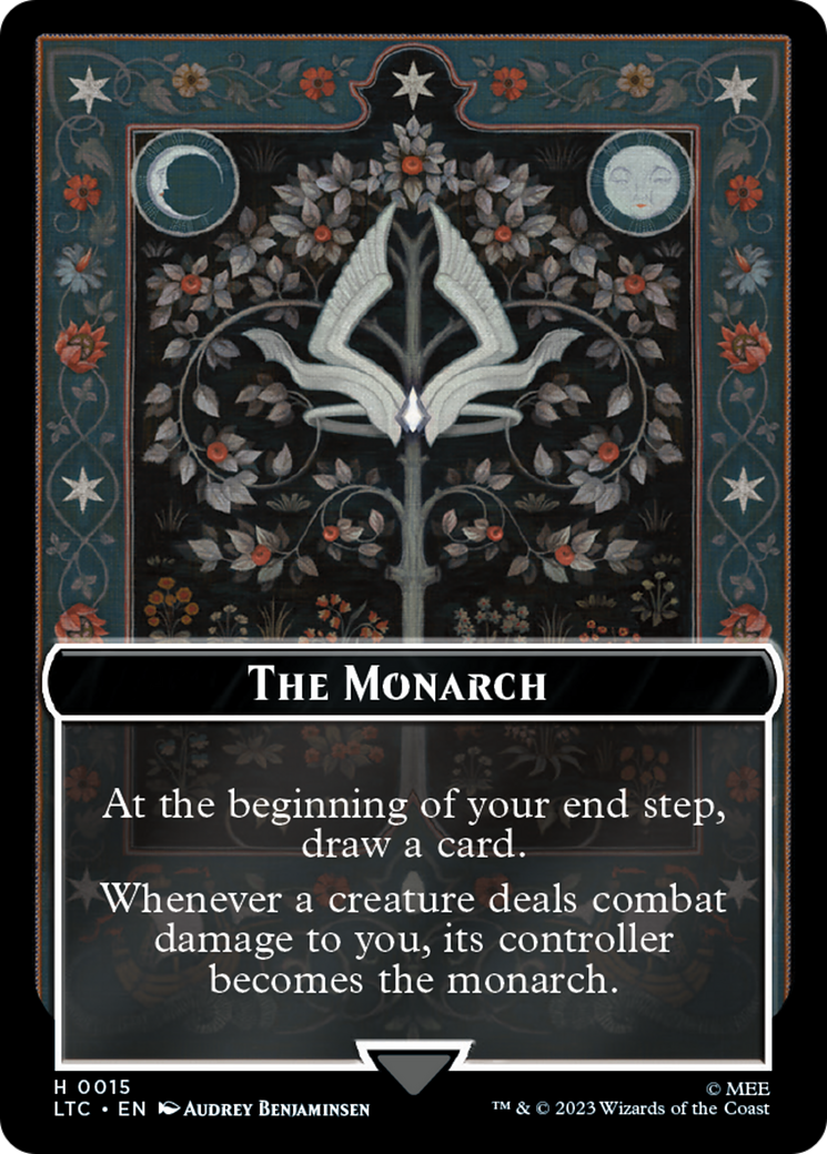 The Monarch // Treasure Double-Sided Token [The Lord of the Rings: Tales of Middle-Earth Commander Tokens] | Odin's Place
