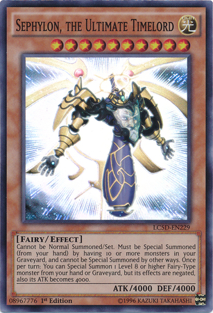 Sephylon, the Ultimate Timelord [LC5D-EN229] Super Rare | Odin's Place