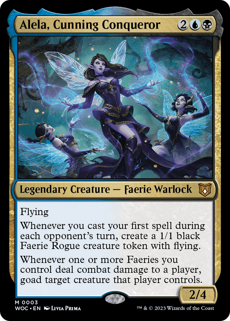 Alela, Cunning Conqueror [Wilds of Eldraine Commander] | Odin's Place