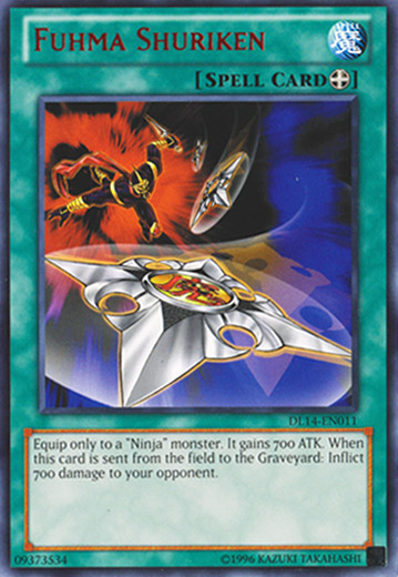 Fuhma Shuriken (Red) [DL14-EN011] Rare | Odin's Place