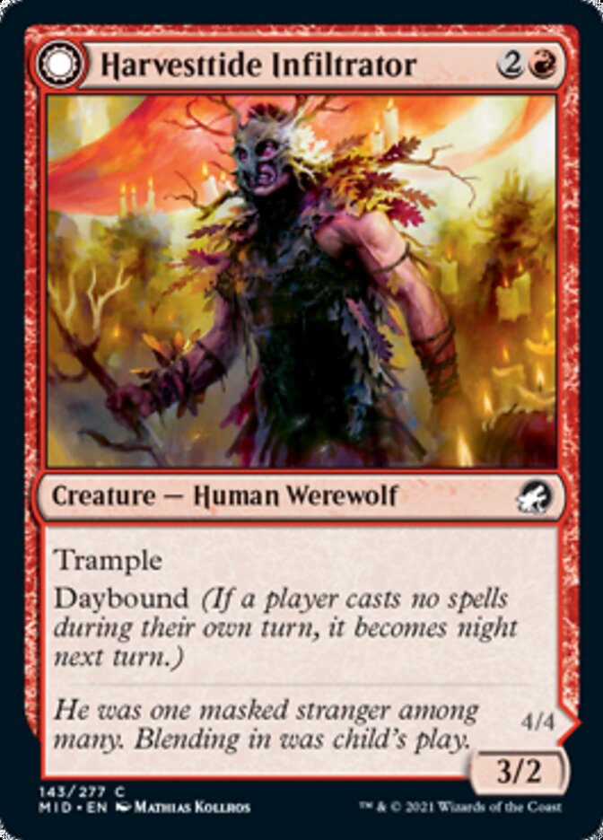 Harvesttide Infiltrator // Harvesttide Assailant [Innistrad: Midnight Hunt] | Odin's Place