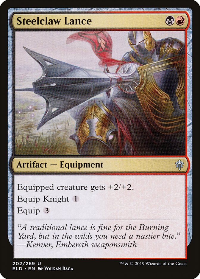 Steelclaw Lance [Throne of Eldraine] | Odin's Place