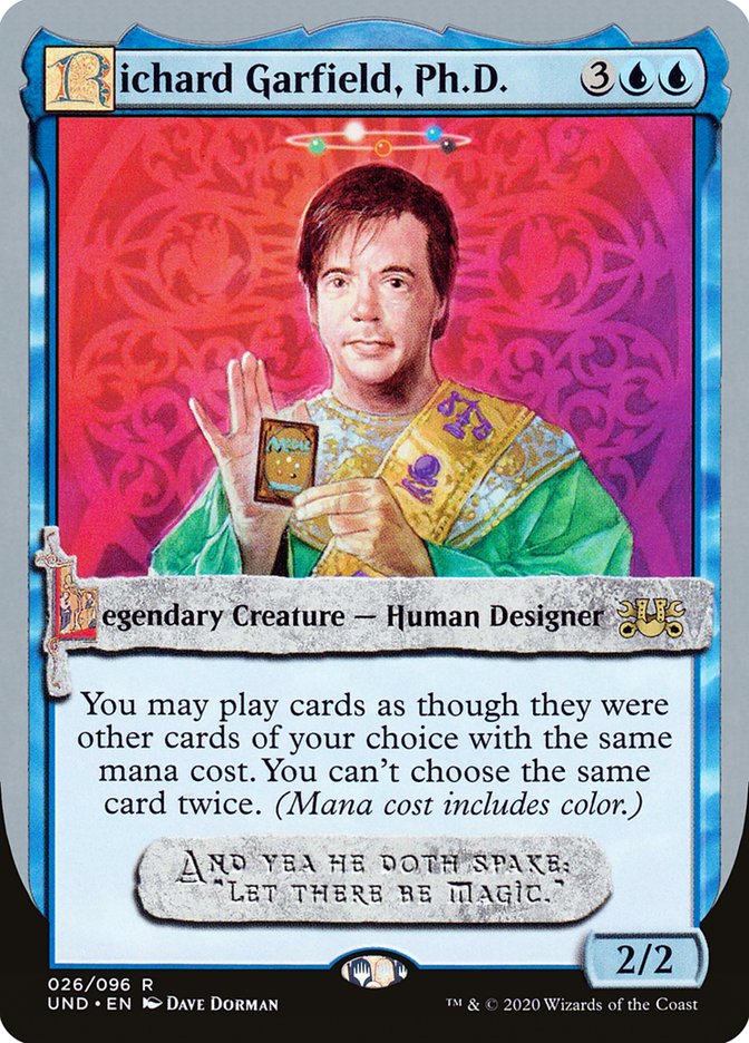 Richard Garfield, Ph.D. [Unsanctioned] | Odin's Place