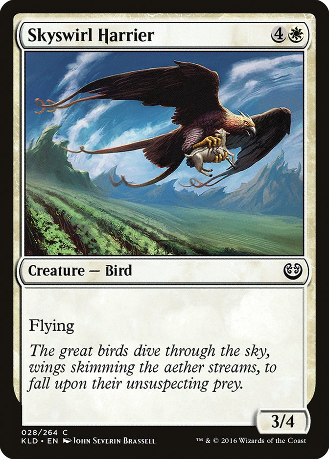 Skyswirl Harrier (28) [Kaladesh] | Odin's Place