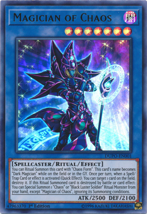 Magician of Chaos [DUPO-EN001] Ultra Rare | Odin's Place