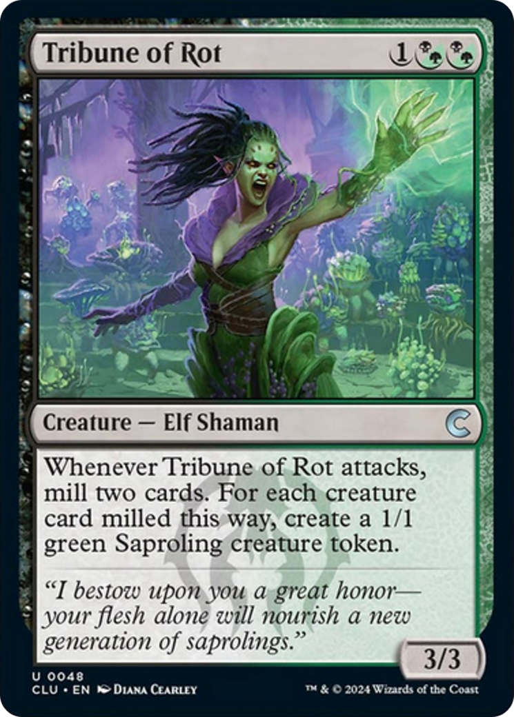 Tribune of Rot [Ravnica: Clue Edition] | Odin's Place