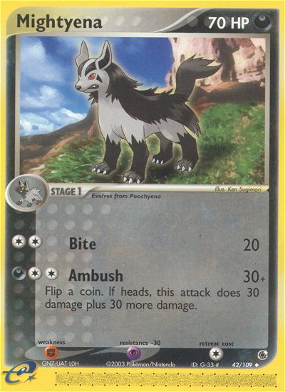 Mightyena (42/109) [EX: Ruby & Sapphire] | Odin's Place
