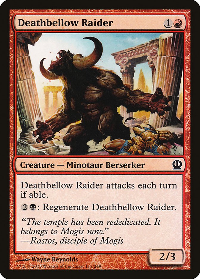 Deathbellow Raider (117) [Theros] | Odin's Place