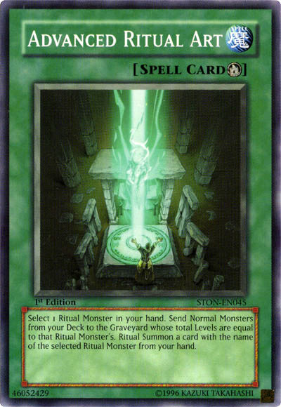 Advanced Ritual Art [STON-EN045] Common | Odin's Place