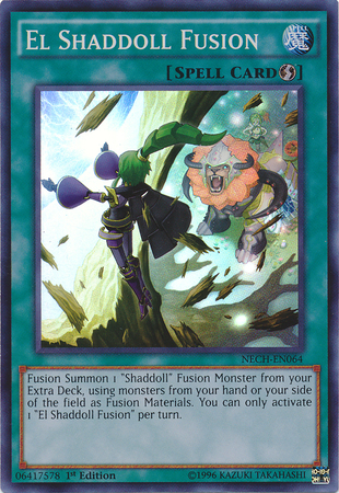 El Shaddoll Fusion [NECH-EN064] Super Rare | Odin's Place