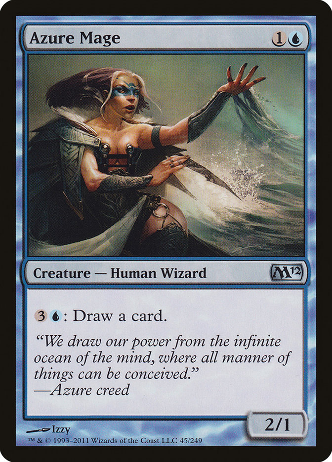 Azure Mage (45) [Magic 2012] | Odin's Place