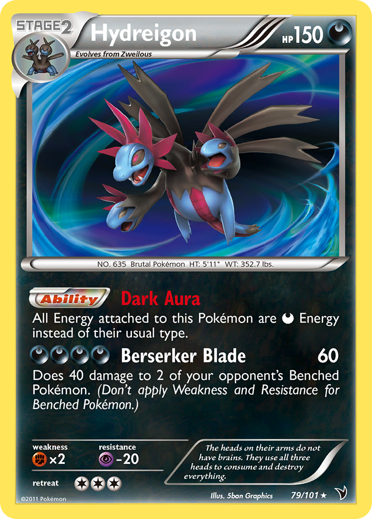 Hydreigon (79/101) [Black & White: Noble Victories] | Odin's Place