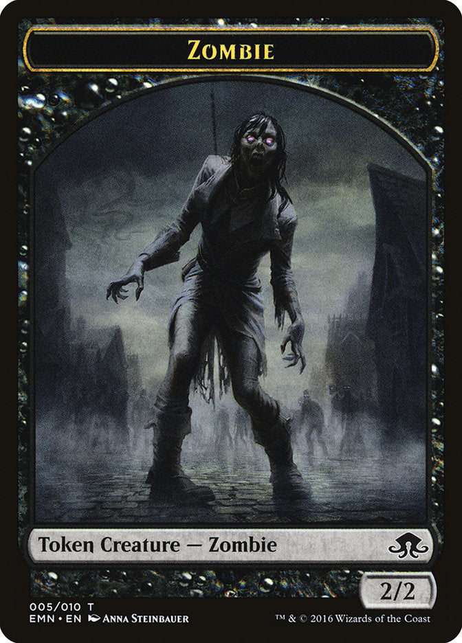 Zombie Token (005/010) [Eldritch Moon Tokens] | Odin's Place