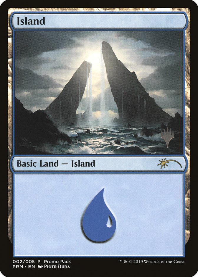 Island (2) [Core Set 2020 Promo Pack] | Odin's Place