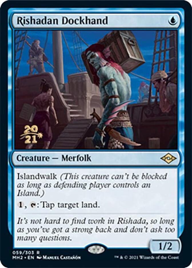 Rishadan Dockhand [Modern Horizons 2 Prerelease Promos] | Odin's Place