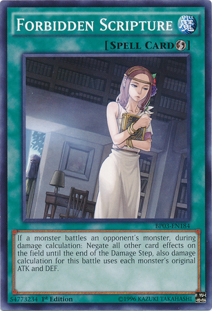 Forbidden Scripture [BP03-EN184] Common | Odin's Place
