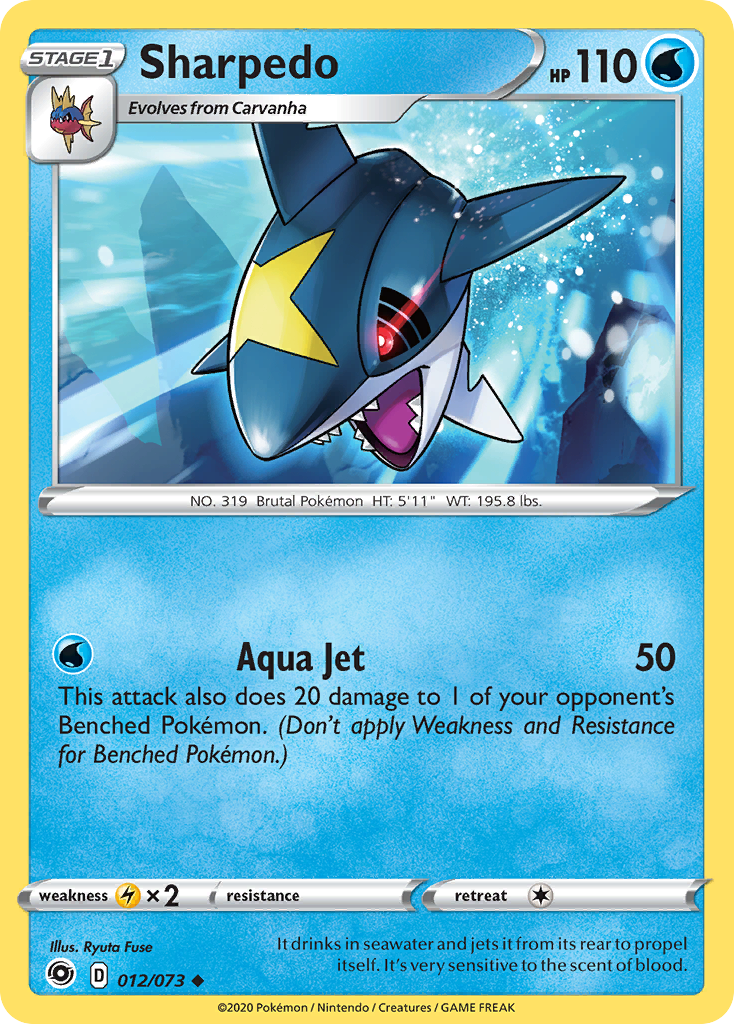Sharpedo (012/073) [Sword & Shield: Champion's Path] | Odin's Place