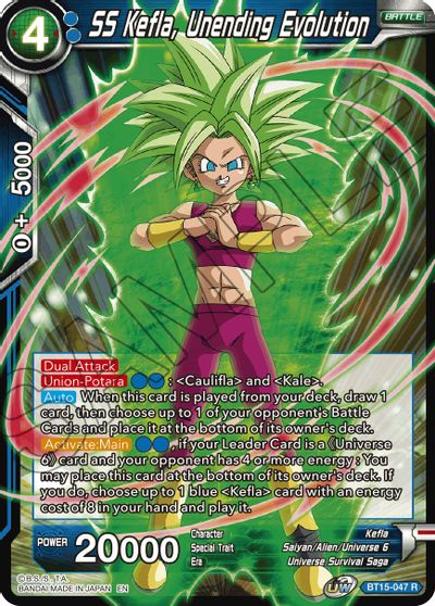 SS Kefla, Unending Evolution (BT15-047) [Saiyan Showdown] | Odin's Place